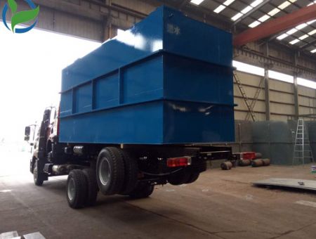 點擊查看詳細信息<br>標(biāo)題：集裝箱一體化污水處理設(shè)備 閱讀次數(shù)：3276